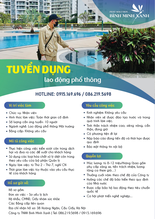 TUYỂN DỤNG