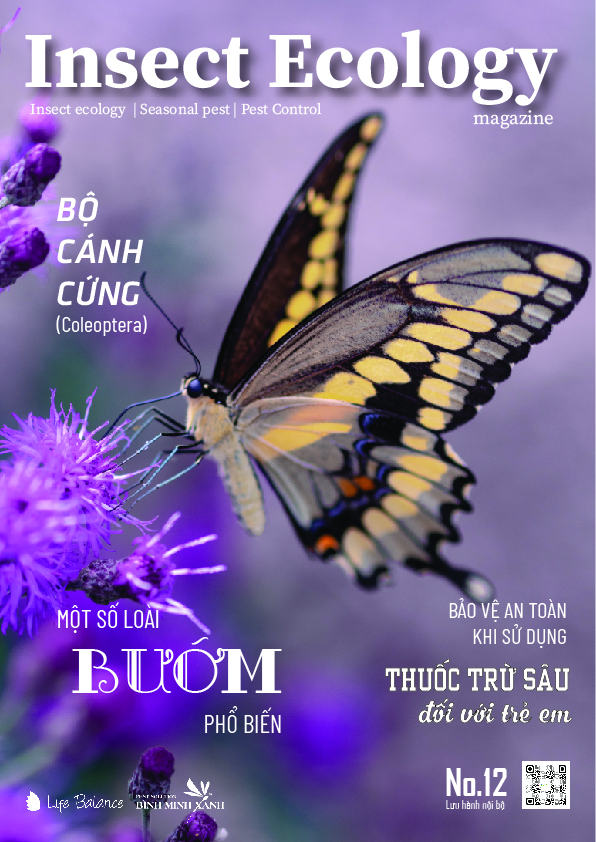 TẠP CHÍ INSECT ECOLOGY | No.12 | Bảo vệ an toàn khi sử dụng thuốc trừ sâu với Trẻ em